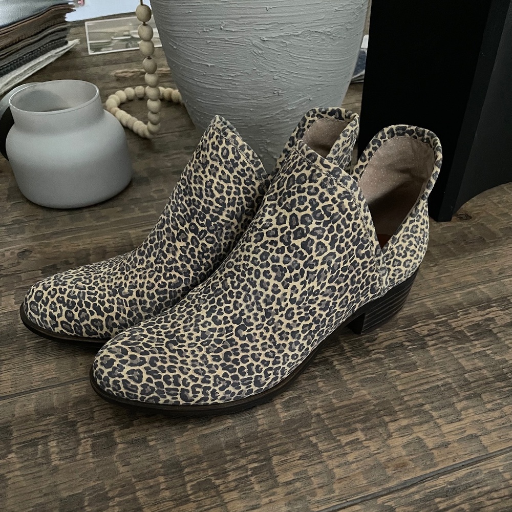 Lucky Cheetah Booties